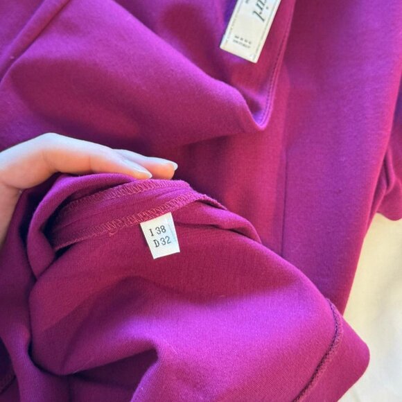 Vibrant magenta bodycon dress, italian brand BLUEGIRL, barely worn - Picture 6 of 7